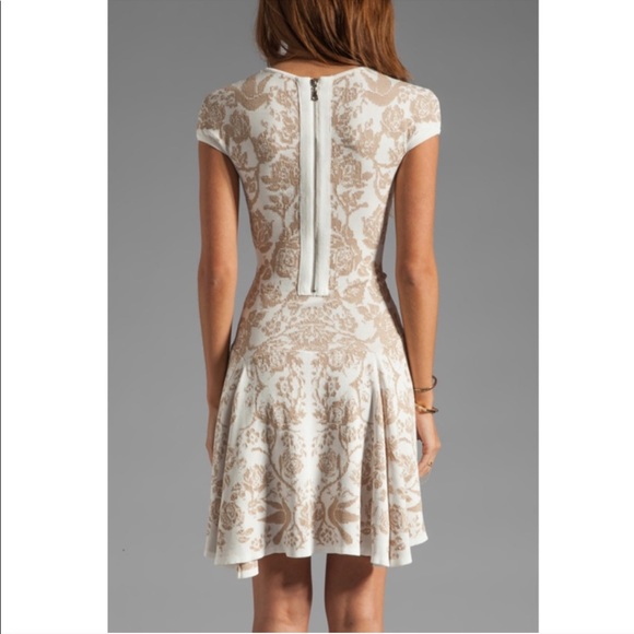 Patricia Dove Dress White/Nude - Picture 2 of 12